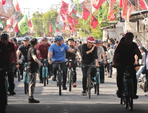 Sepedaan Bareng Jokowi di Yogya, AHY: Semoga Pemilu Berjalan Aman, Damai dan Demokratis